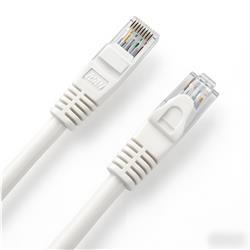 Câble Ethernet haute vitesse iCAN CAT6, 1 000 Mbps, 26 AWG, 30 cm, blanc