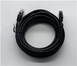 iCAN CAT6A Super Slim Ethernet Cable, 10Gbps 550MHz, 28AWG 20FT, Black(Open Box)