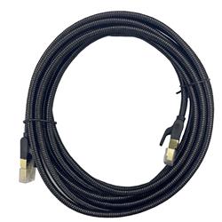iCAN CAT7 Braided Ethernet Cable, 10Gbps 600Mhz, SSTP 26AWG, 15FT(Open Box)