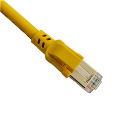 iCAN CAT6A Ethernet Patch Cable,10Gbps, 7FT,  Yellow