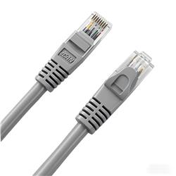 Câble Ethernet haute vitesse iCAN CAT6, 1 000 Mbps, 26 AWG, 2,1 m, gris