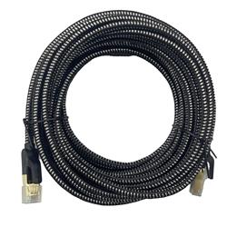 Câble Ethernet tressé iCAN CAT7, 10 Gbit/s, 600 MHz, SSTP 26 AWG, 7,6 m
