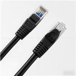 Câble Ethernet haute vitesse iCAN CAT6, 1 000 Mbps, 26 AWG, 61 cm, noir
