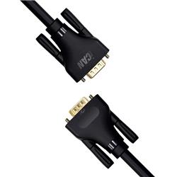 iCAN SVGA Cable 1080P@60Hz, Male to Male, Gold Plated, 3FT, Black