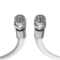 Câble coaxial TV iCAN RG6, mâle vers mâle, 10 pieds