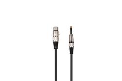 iCAN XLR Female to 6.35mm TS Mono Microphone Cable, 10FT