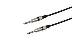 iCAN Audio Guitar Cable, Male to Male, 25FT, Black