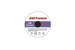 iCAN 14AWG CCA  Audio Stereo Speaker Wire Cable, 50FT
