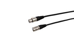 iCAN Audio XLR Male to Female Microphone Cable, 50FT, Black