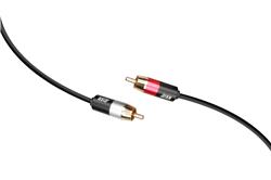 iCAN 2xRCA Audio Cable, Gold Plated, Black, 6FT(Open Box)