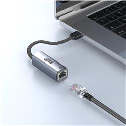 Adaptateur iCAN USB 3.0 Type-A Mâle vers RJ45 Femelle, 10/100/1000Mbps