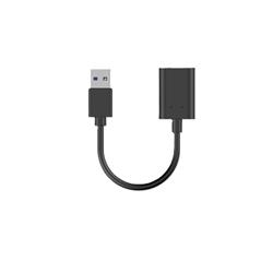 iCAN USB 3.2 GEN2 to Type-C adapter, 10G, Black