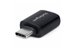 Startech USB-C to USB-A Adapter, USB 5Gbps, 3A, USB-C Male to USB-A Female Converter, Durable Metal Housing - Thunderbolt Compa
