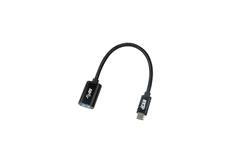 Adaptateur iCAN USB Type-C Mâle vers USB 3.0 A Femelle, Noir