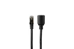 iCAN CAT6 RJ45 Ethernet Cable, Male to Female Connector, 6FT, Black