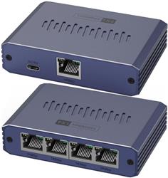 iCAN Gigabit Ethernet Splitter 1 to 4 Network Switch Adapter