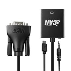 Adaptateur iCAN VGA vers HDMI, mâle vers femelle