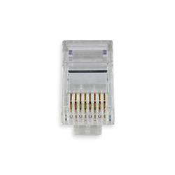 iCAN RJ45 Cat6 50u Connector Plugs, UTP, 50Pcs