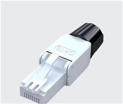 iCAN RJ45 Connectors Tool Free, white