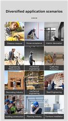 KING'SDUN Portable Mini Laser Rangefinder, Dark Grey.