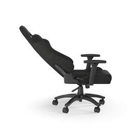 CORSAIR TC100 Fabric Gaming Chair, Relaxed Fit, Black