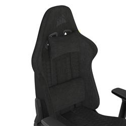 CORSAIR TC100 Fabric Gaming Chair, Relaxed Fit, Black