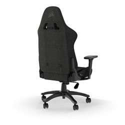 CORSAIR TC100 Fabric Gaming Chair, Relaxed Fit, Black