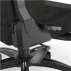 CORSAIR TC100 Fabric Gaming Chair, Relaxed Fit, Black