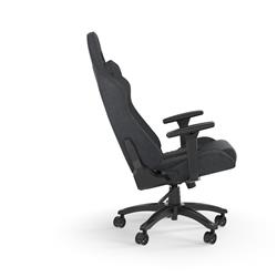 CORSAIR TC100 Fabric Gaming Chair, Relaxed Fit, Black/Grey