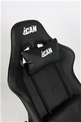 iCAN C730-BK Gaming Chair(Open Box)