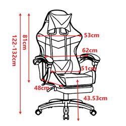Chaise de jeu iCAN C730-WHBK