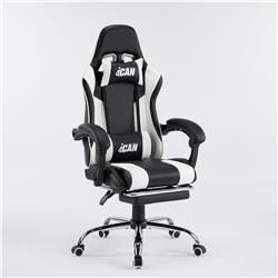 iCAN G-0847BW Ergonomic Gaming Chair Black