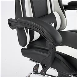 iCAN G-0847BW Ergonomic Gaming Chair Black