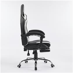 iCAN G-0847BW Ergonomic Gaming Chair Black