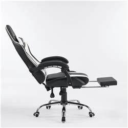 iCAN G-0847BW Ergonomic Gaming Chair Black
