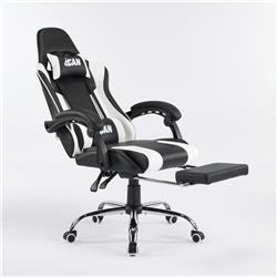 iCAN G-0847BW Ergonomic Gaming Chair Black