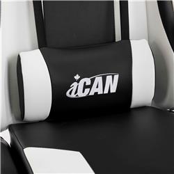iCAN G-0847BW Ergonomic Gaming Chair Black