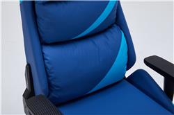 iCAN 9891 Fauteuil Gaming en Cuir PU, Bleu