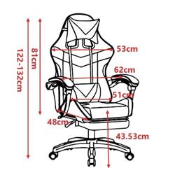 Chaise de jeu iCAN C730-RDBK
