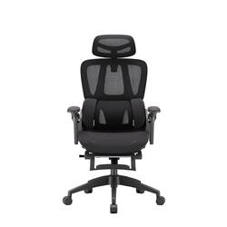 Chaise de bureau ergonomique iCAN E21-BK en maille spéciale