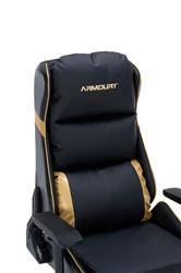 ARMOURY 9891 Black & Gold Elite Edition Gaming Chair