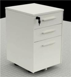 SUNON DG3B-2.040064 Three-drawer Melamine Mobility Cabinet