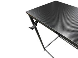iCAN GMD-0714 57-inch Large-Sized L-Shaped Corner Gaming Table