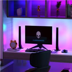 iCAN RGB+IC LED Gaming Light Bars with Smart Controller, Music Sync.