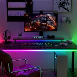 iCAN RGB+IC COB LED 9.8ft Neon Rope Lights, Gaming Lights.