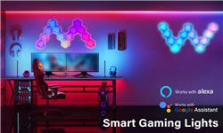 iCAN Hexagon Light Panels, RGB+IC Hexagon LED Wall Lights.(Open Box)
