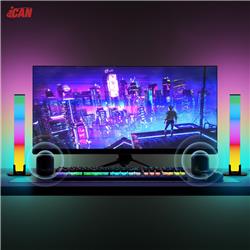 iCAN RGB+IC Smart LED Light Bars, Music Sync.(Open Box)