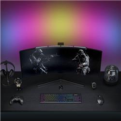 iCAN Monitor Light Bar, Curved Design for Screen, USB Powered.(Open Box)