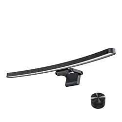 iCAN Monitor Light Bar, Curved Design for Screen, Eye-caring LED Lighting, Wireless Remote Control, USB Powered.
