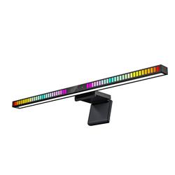 iCAN Monitor Light Bar, Front RGB Ambient Light​, Perfect for Gaming and Office, USB Powered.